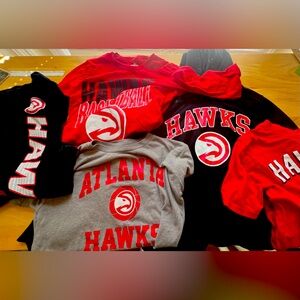 Atlanta Hawks boys sz 10-12 5 piece lot